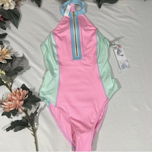 NWT $150 Hurley x‎ LoveShackFancy [ Small ] Max One Piece Swimsuit #5218 - Picture 11 of 13